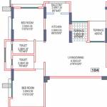 floorPlan of N B Pearl Phase III
