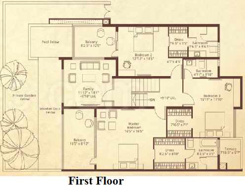 Upper Level Duplex Plan grove Floor Plan Upper Level Duplex Plan