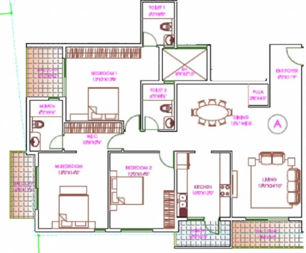  vindhya Floor Plan Floor Plan