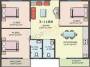 Naiknavare Garnet Residency (3BHK+2T (1,188 sq ft) 1188 sq ft)