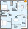 RM Preethi Woods (2BHK+2T (1,135 sq ft) 1135 sq ft)
