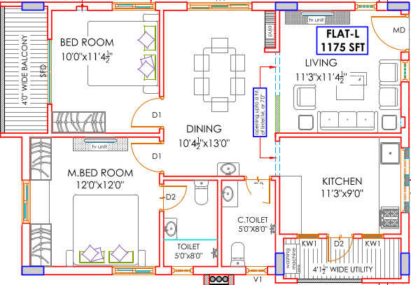 floorPlan of Riddhi Grandeur
