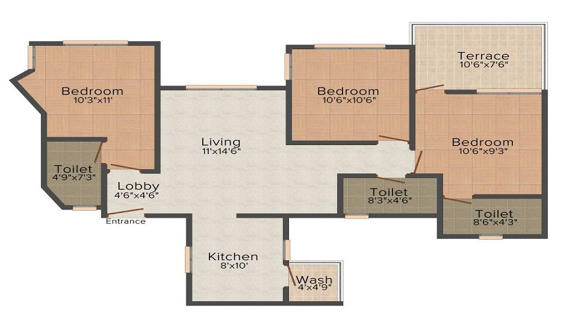  shivalic heights Floor Plan Floor Plan