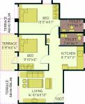 Bunty Mayur Geminus B (2BHK+2T (903 sq ft) 903 sq ft) Bunty Mayur Geminus B (2BHK+2T (903 sq ft) 903 sq ft)