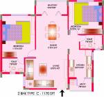 New India Tanzanite (2BHK+2T (1,170 sq ft) 1170 sq ft) New India Tanzanite (2BHK+2T (1,170 sq ft) 1170 sq ft)