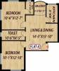 Mondal Porichoy Apartment (2BHK+2T (888 sq ft) 888 sq ft)