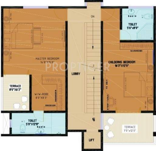 Niche Majestic Villas (4BHK+4T (6,661 sq ft) 6661 sq ft)
