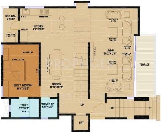 Niche Majestic Villas (4BHK+4T (6,661 sq ft) 6661 sq ft)