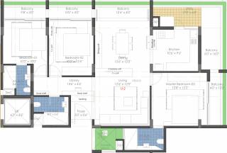 Redtree Raindrops (3BHK+3T (1,738.23 sq ft) 1738.23 sq ft) Redtree Raindrops (3BHK+3T (1,738.23 sq ft) 1738.23 sq ft)