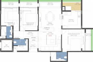 Redtree Raindrops (3BHK+3T (1,626.65 sq ft) 1626.65 sq ft) Redtree Raindrops (3BHK+3T (1,626.65 sq ft) 1626.65 sq ft)