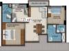 Vikram Metropolis (2BHK+2T (725 sq ft) 725 sq ft)