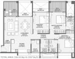 Godrej Elements (3BHK+3T (886.3 sq ft) 886.3 sq ft)