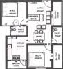 MC Dwaraka Flats (2BHK+2T (896 sq ft) 896 sq ft)