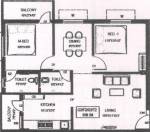 MC Dwaraka Flats (2BHK+2T (938 sq ft) 938 sq ft) MC Dwaraka Flats (2BHK+2T (938 sq ft) 938 sq ft)
