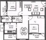 MC Dwaraka Flats (2BHK+2T (1,010 sq ft) 1010 sq ft) MC Dwaraka Flats (2BHK+2T (1,010 sq ft) 1010 sq ft)
