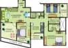 Sanjeevani Kalpavriksha (3BHK+2T (1,397 sq ft) 1397 sq ft)