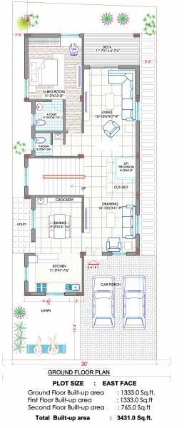Sree Surya Serene Villa (4BHK+4T (3,431 sq ft) 3431 sq ft)