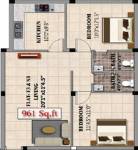 Pawan Regency (2BHK+2T (961 sq ft) 961 sq ft) Pawan Regency (2BHK+2T (961 sq ft) 961 sq ft)