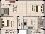 Pawan Regency (2BHK+2T (1,133 sq ft) 1133 sq ft) Pawan Regency (2BHK+2T (1,133 sq ft) 1133 sq ft)