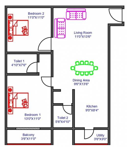 Floor Plan govardhana-nilayam Floor Plan Floor Plan