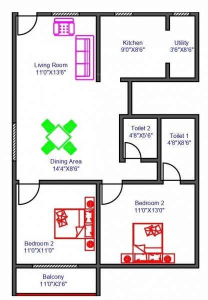 Floor Plan govardhana-nilayam Floor Plan Floor Plan