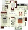 Saradeuz Ecstasy (2BHK+2T (1,046 sq ft) + Study Room 1046 sq ft)