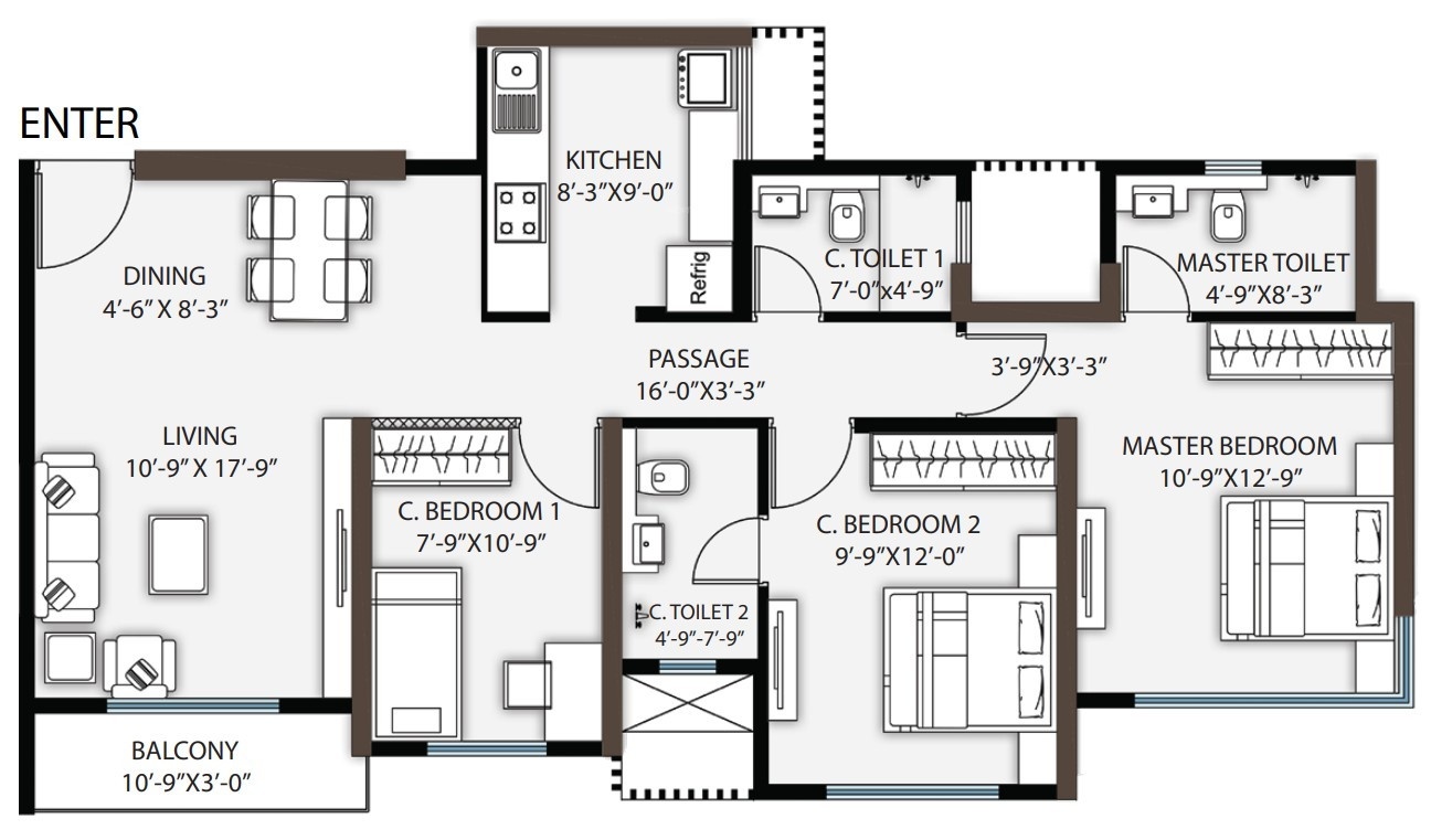 avante Floor Plan Floor Plan
