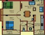 S L Varunika Residency (2BHK+2T (846 sq ft) 846 sq ft) S L Varunika Residency (2BHK+2T (846 sq ft) 846 sq ft)