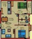 S L Varunika Residency (2BHK+2T (803 sq ft) 803 sq ft) S L Varunika Residency (2BHK+2T (803 sq ft) 803 sq ft)