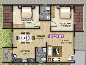  santhinivasa Floor Plan Floor Plan