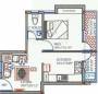 Sri Residency (1BHK+1T (558 sq ft) 558 sq ft) Sri Residency (1BHK+1T (558 sq ft) 558 sq ft)