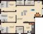 The Nest The Nest Cherish (3BHK+3T (1,275 sq ft) 1275 sq ft)