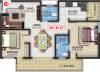DLR Sai Samruddhi (2BHK+2T (1,091 sq ft) 1091 sq ft)