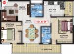 DLR Sai Samruddhi (2BHK+2T (1,121 sq ft) 1121 sq ft) DLR Sai Samruddhi (2BHK+2T (1,121 sq ft) 1121 sq ft)