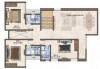crescendo Floor Plan Upper Level Duplex Plan