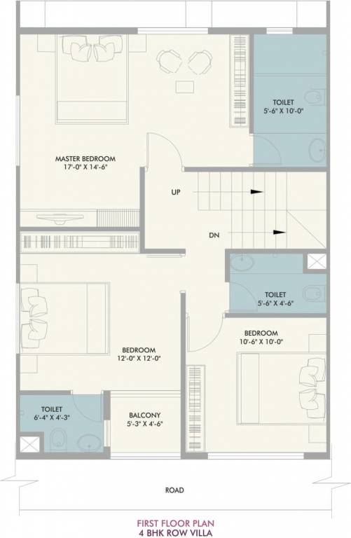 Vivansaa Amaryllies Boulevard (4BHK+4T (1,976 sq ft) 1976 sq ft)
