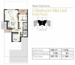 floorPlan of Emaar Urbana III