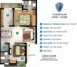 Wisteria Nav City (2BHK+2T (935 sq ft) 935 sq ft)