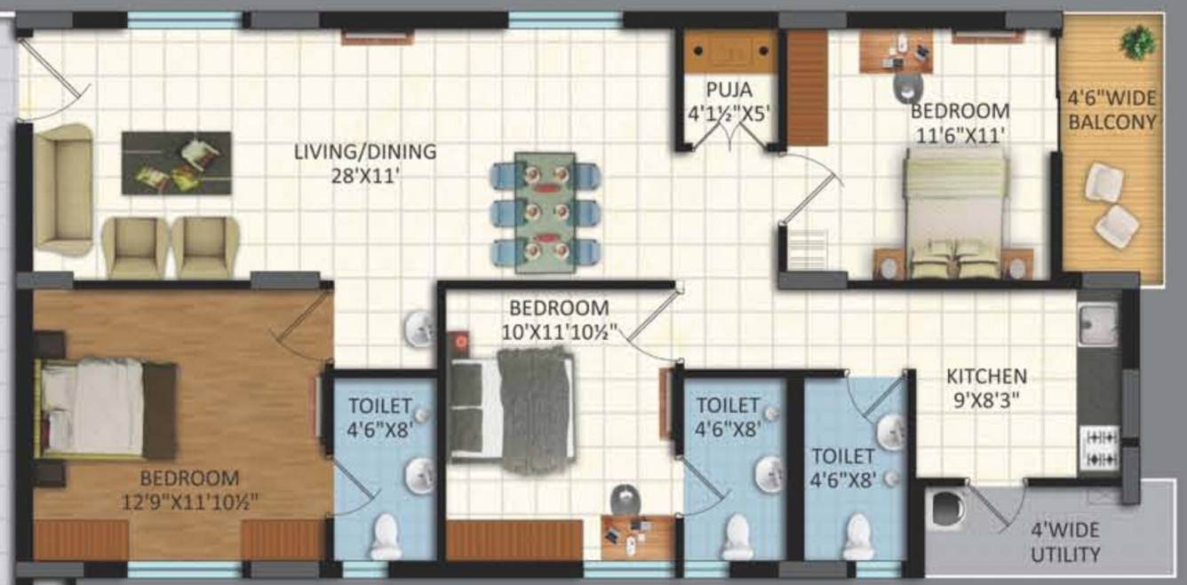  sri nilayam Floor Plan Floor Plan