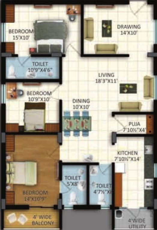  sri nilayam Floor Plan Floor Plan