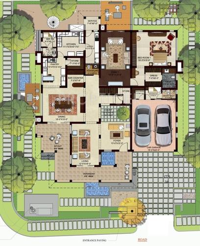 Raj Buckingham Gardens (4BHK+4T (6,618 sq ft) Study Room 6618 sq ft) Raj Buckingham Gardens (4BHK+4T (6,618 sq ft) Study Room 6618 sq ft)