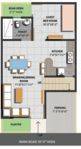 srishti premium floor Floor Plan Ground Floor Plan