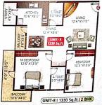 MRB Meadows (2BHK+2T (1,330 sq ft) 1330 sq ft) MRB Meadows (2BHK+2T (1,330 sq ft) 1330 sq ft)