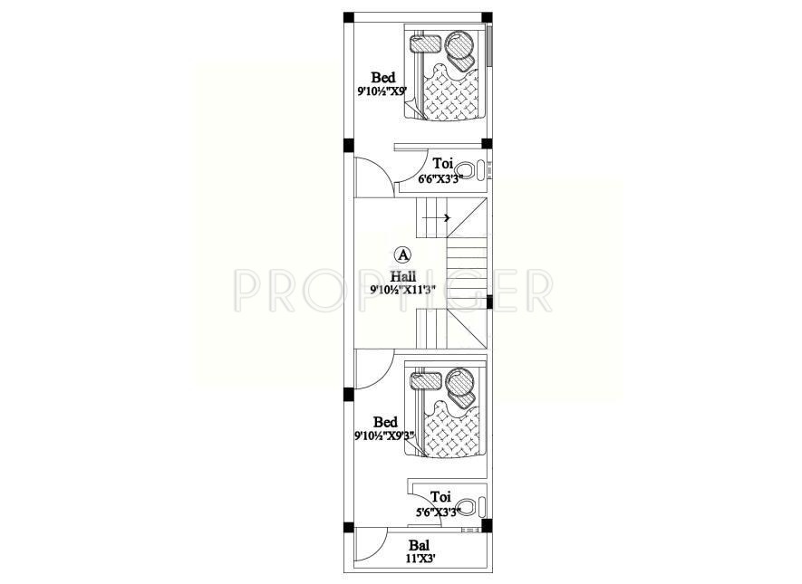 Devi Ind Villas (2BHK+3T (1,262 sq ft) 1262 sq ft)