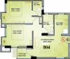 Belani Ayana (2BHK+2T (804 sq ft) 804 sq ft)