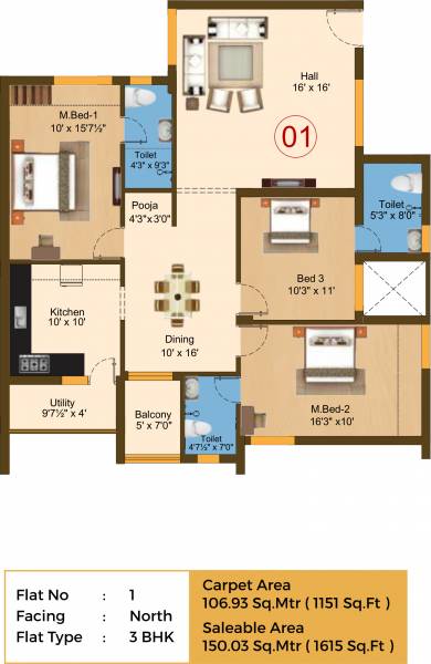 Sree Daksha Yashus (3BHK+3T (1,615 sq ft) 1615 sq ft) Sree Daksha Yashus (3BHK+3T (1,615 sq ft) 1615 sq ft)
