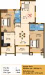 Sree Daksha Yashus (2BHK+2T (1,279 sq ft) 1279 sq ft)
