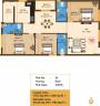 Sree Daksha Yashus (3BHK+3T (1,753 sq ft) 1753 sq ft)