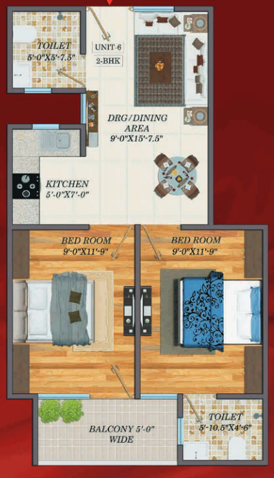 Laurel Provinces (2BHK+2T (940 sq ft) 940 sq ft) Laurel Provinces (2BHK+2T (940 sq ft) 940 sq ft)