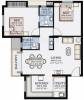 Ruby Elite (2BHK+2T (1,075 sq ft) 1075 sq ft)